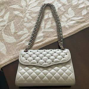 EUC Rebecca Minkoff Quilted Studded Mini Affair Shoulder Bag